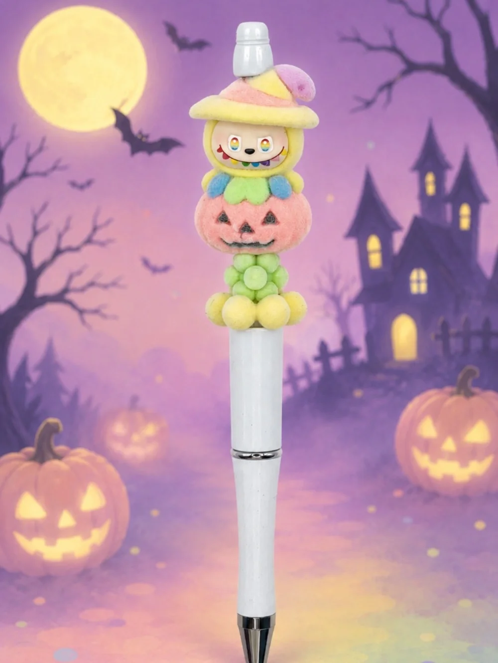 Pastel Pumpkin Pals Halloween Pen